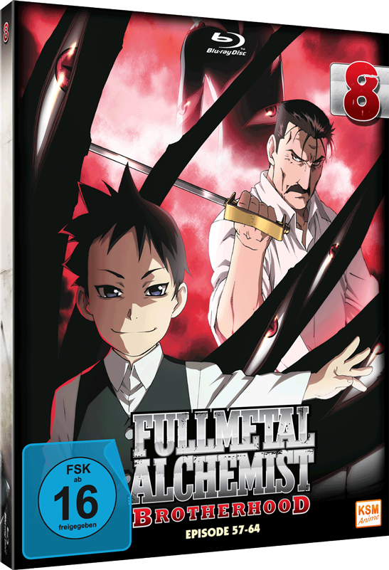 Fullmetal Alchemist: Brotherhood - Volume 8: Episode 57-64 (Limited Edition) Blu-ray Fullmetal Alchemist: Brotherhood - Volume 8: Episode 57-64 (Limited Edition) Blu-ray