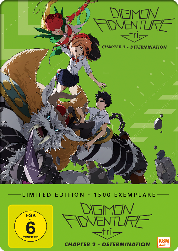 Digimon Adventure tri. Chapter 2 - Determination im FuturePak [DVD] Cover