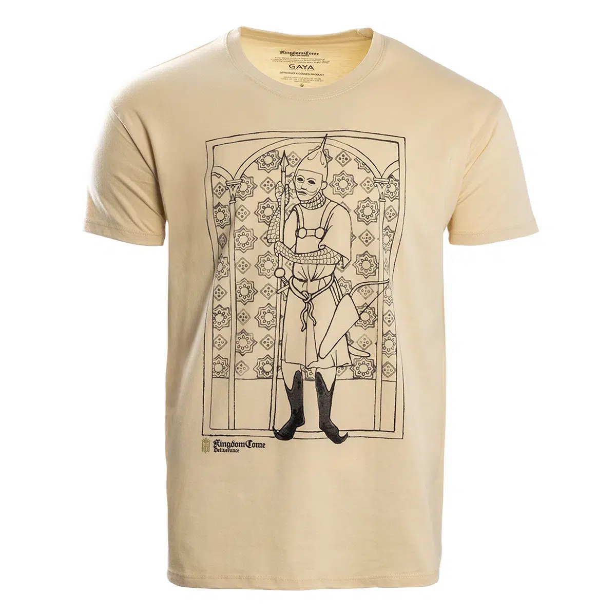 KCD T-Shirt "Medieval Art" Creme