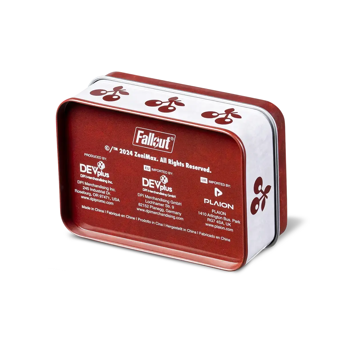 Fallout Kronkorken Reihe "Nuka Cola Cherry" mit Sammelbüchse