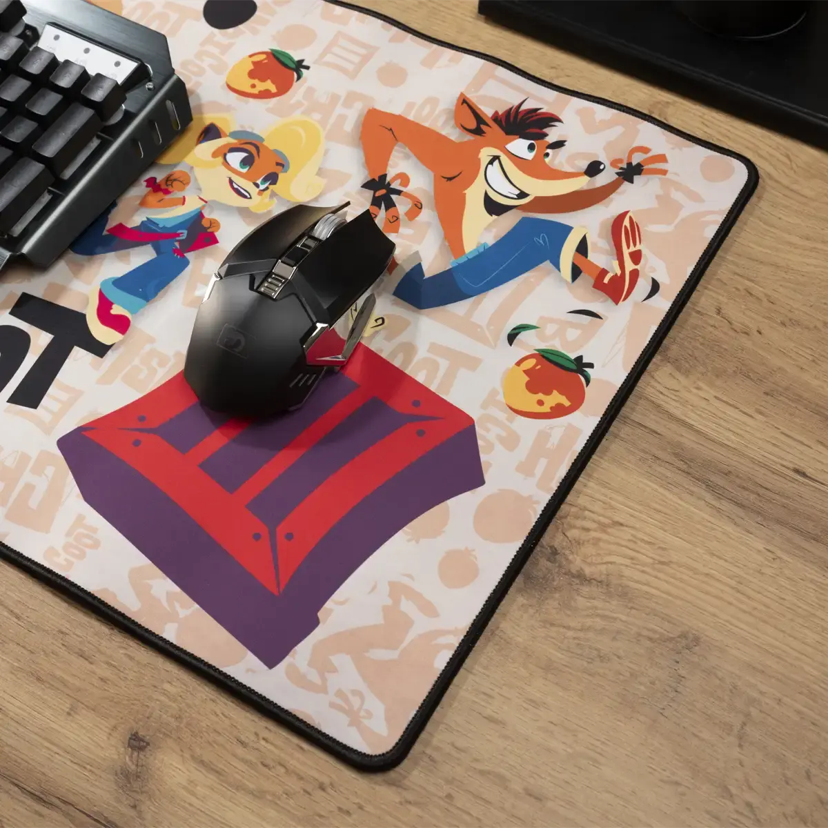 Crash Bandicoot Mousemat "Illustration"
