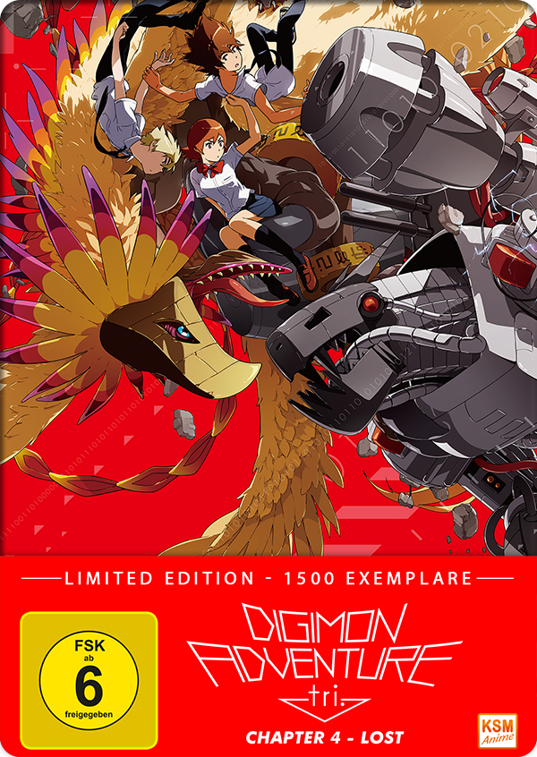 Digimon Adventure tri. Chapter 4 - Lost im FuturePak [DVD] Cover