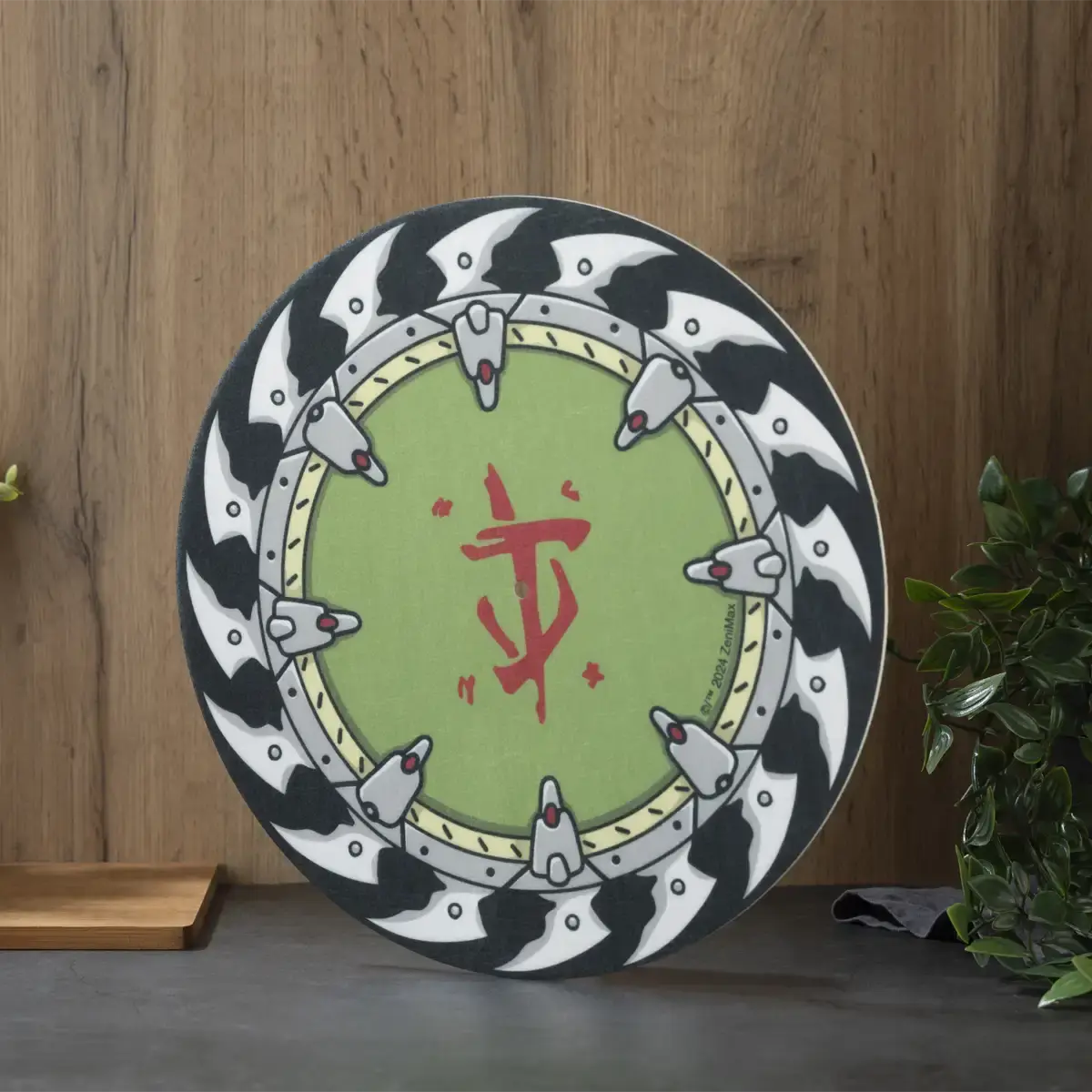 DOOM The Dark Ages Shield Saw Record Slip Mat DOOM The Dark Ages Shield Saw Record Slip Mat