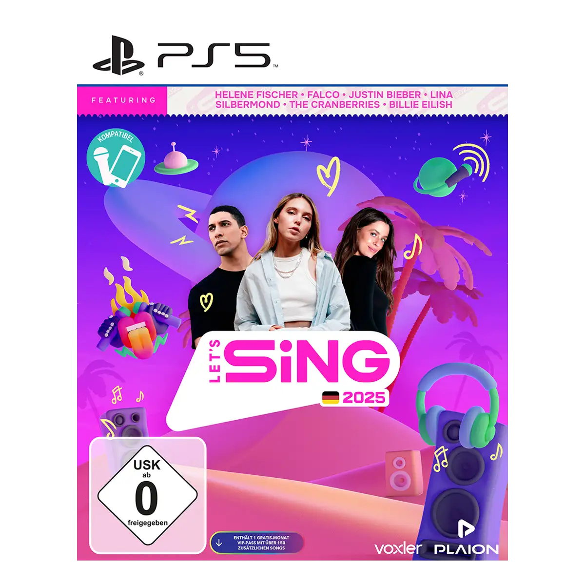 Let's Sing 2025 German Version (PS5)