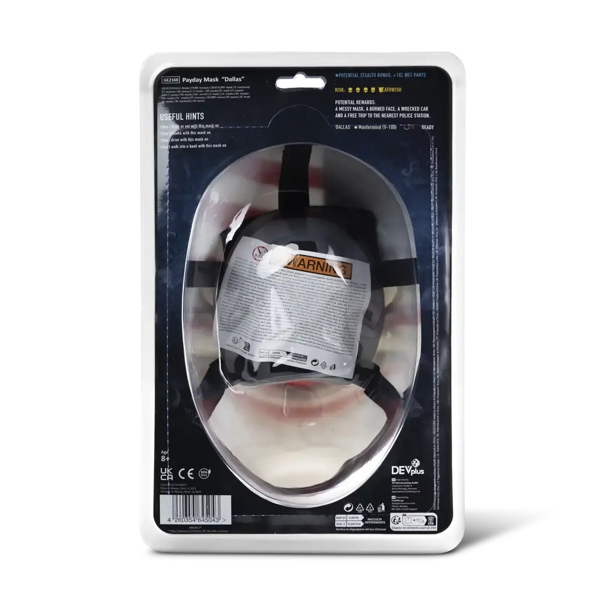 Payday 2 Replica Dallas Mask