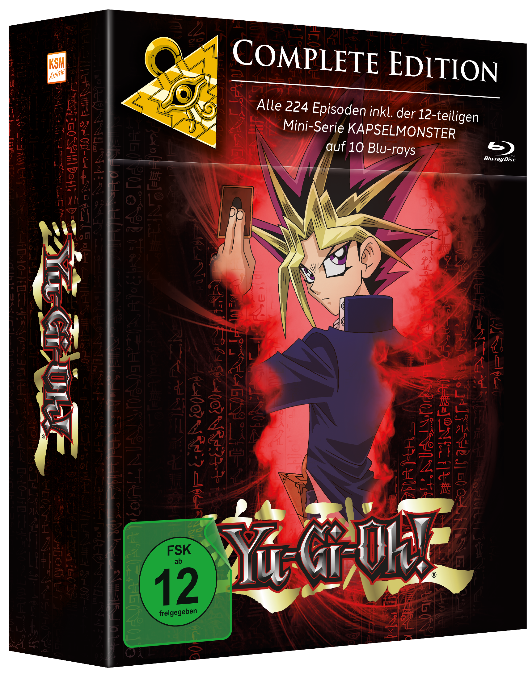 Yu-Gi-Oh! Complete Edition: Ep. 1-224+Kapselmonster [Blu-ray]