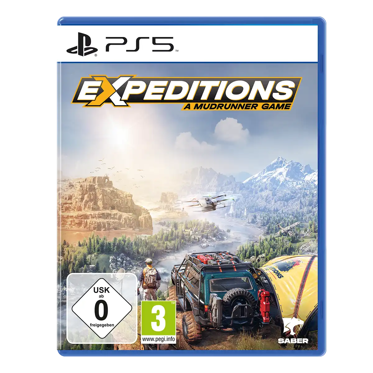 Expeditions: A MudRunner Game (PS5) Cover