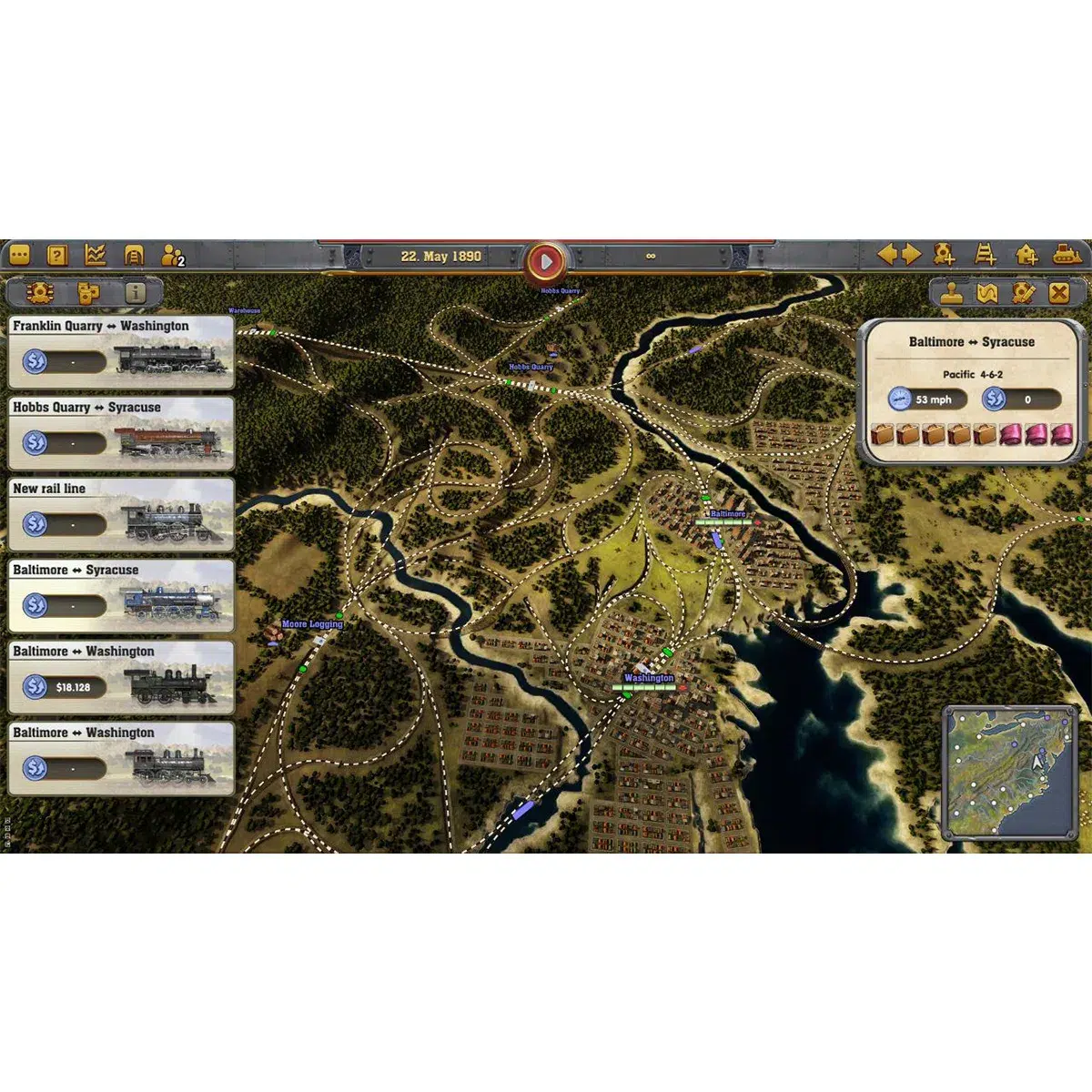 Railway Empire (PS4) Image 7