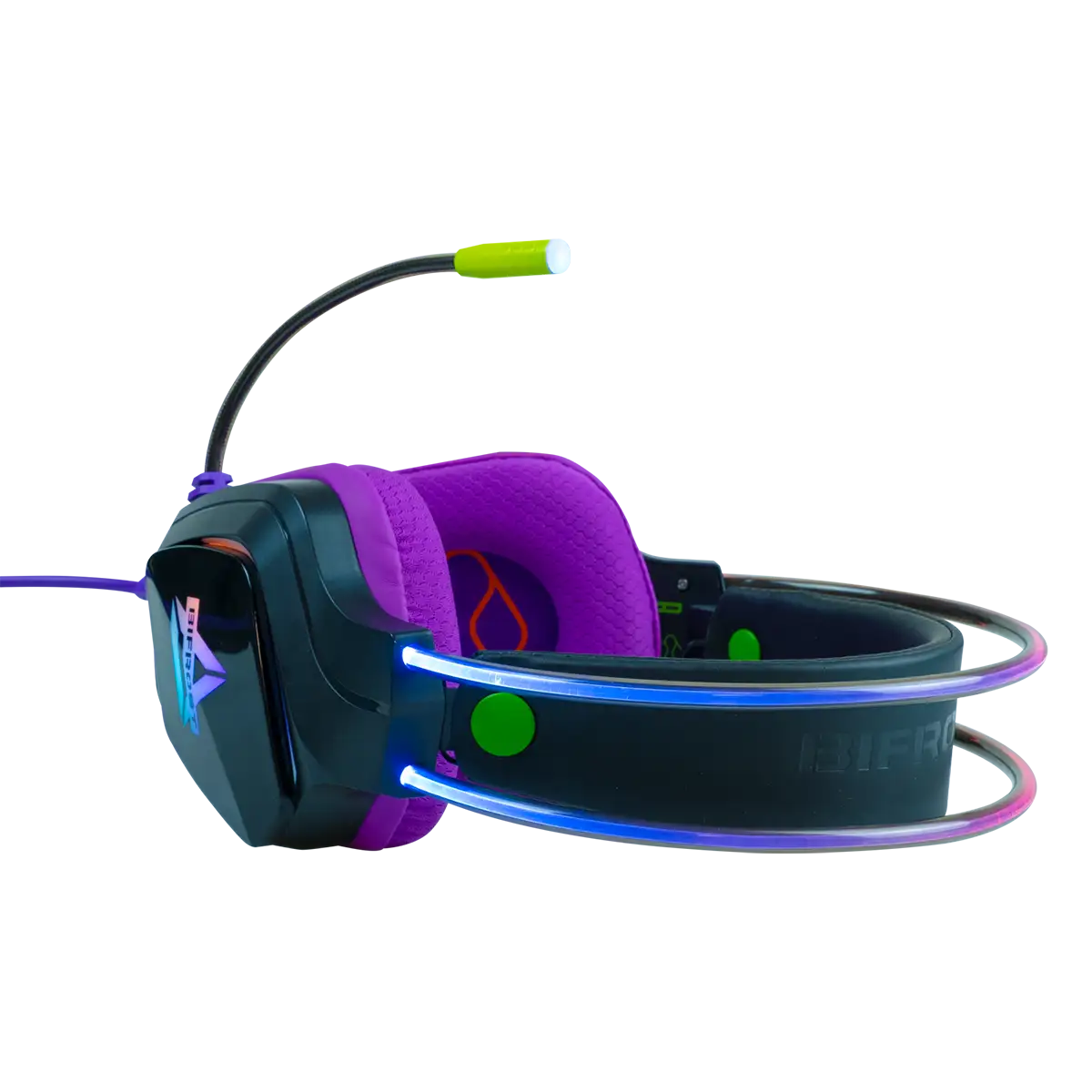 Gaming Headset Rainbow Image 3
