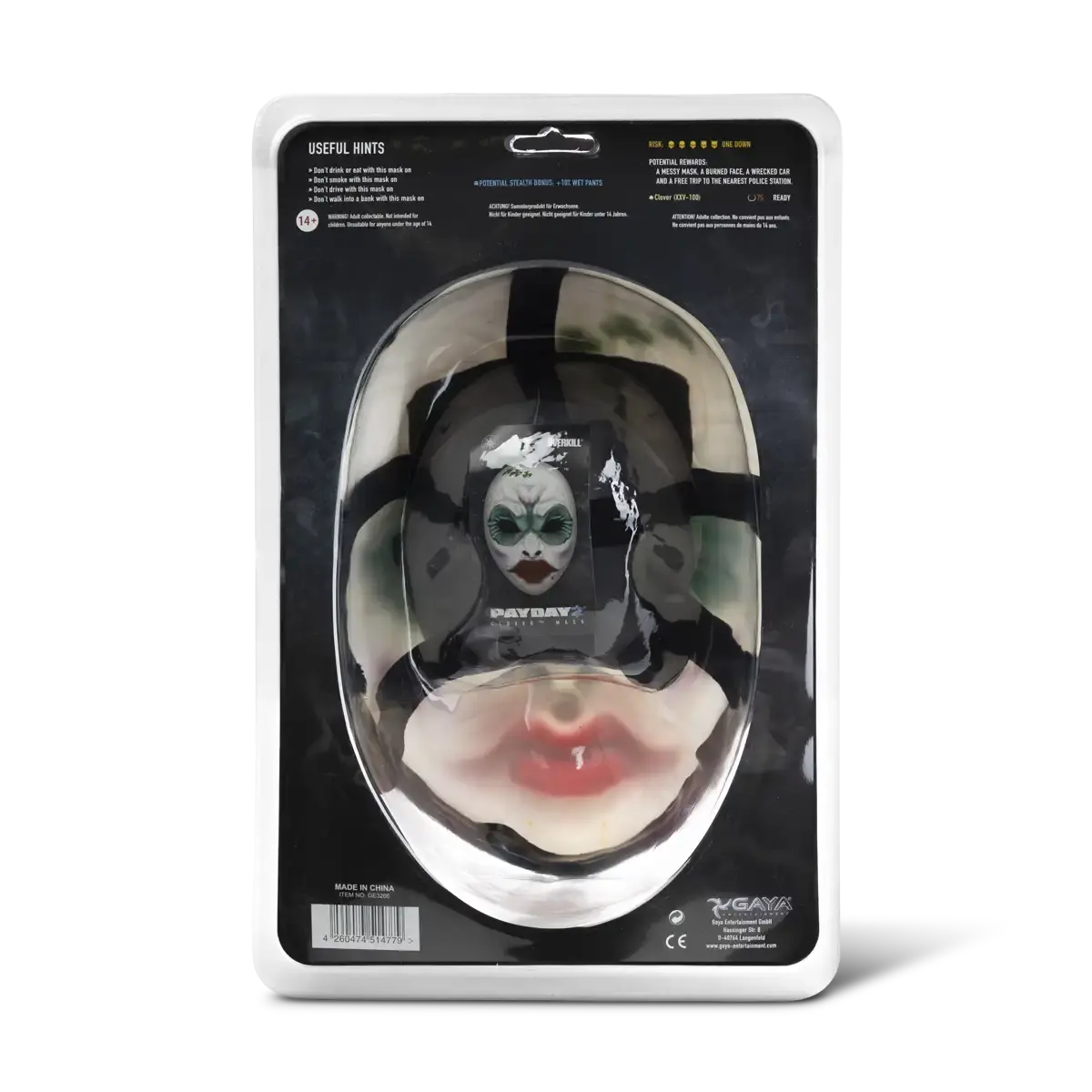 Payday 2 Face Mask "Clover"