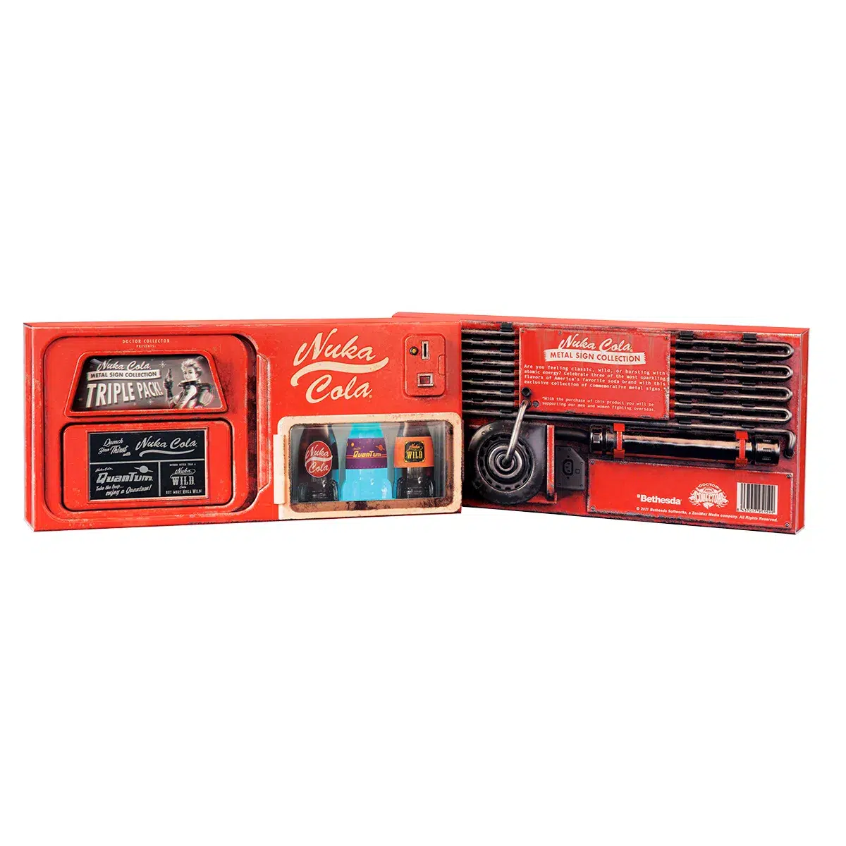 1069364-fallout-metal-sign-triple-pack-nuka-cola-01 Fallout Metal Sign Collection Triple Pack "Nuka Cola"