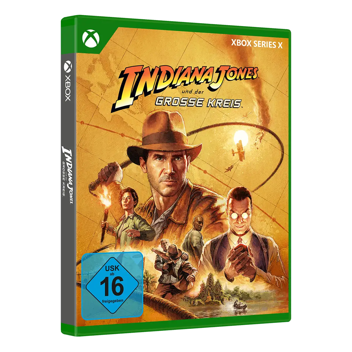 Indiana Jones und der Große Kreis (XSRX) (USK) Cover Indiana Jones und der Große Kreis (XSRX) (USK) Cover