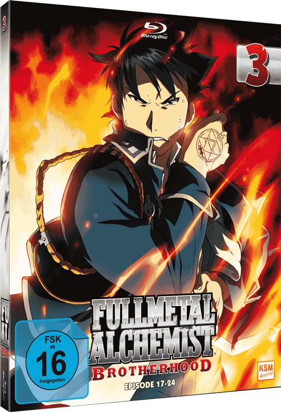 Fullmetal Alchemist: Brotherhood - Volume 3: Episode 17-24 (Limited Edtion) Blu-ray Fullmetal Alchemist: Brotherhood - Volume 3: Episode 17-24 (Limited Edtion) Blu-ray
