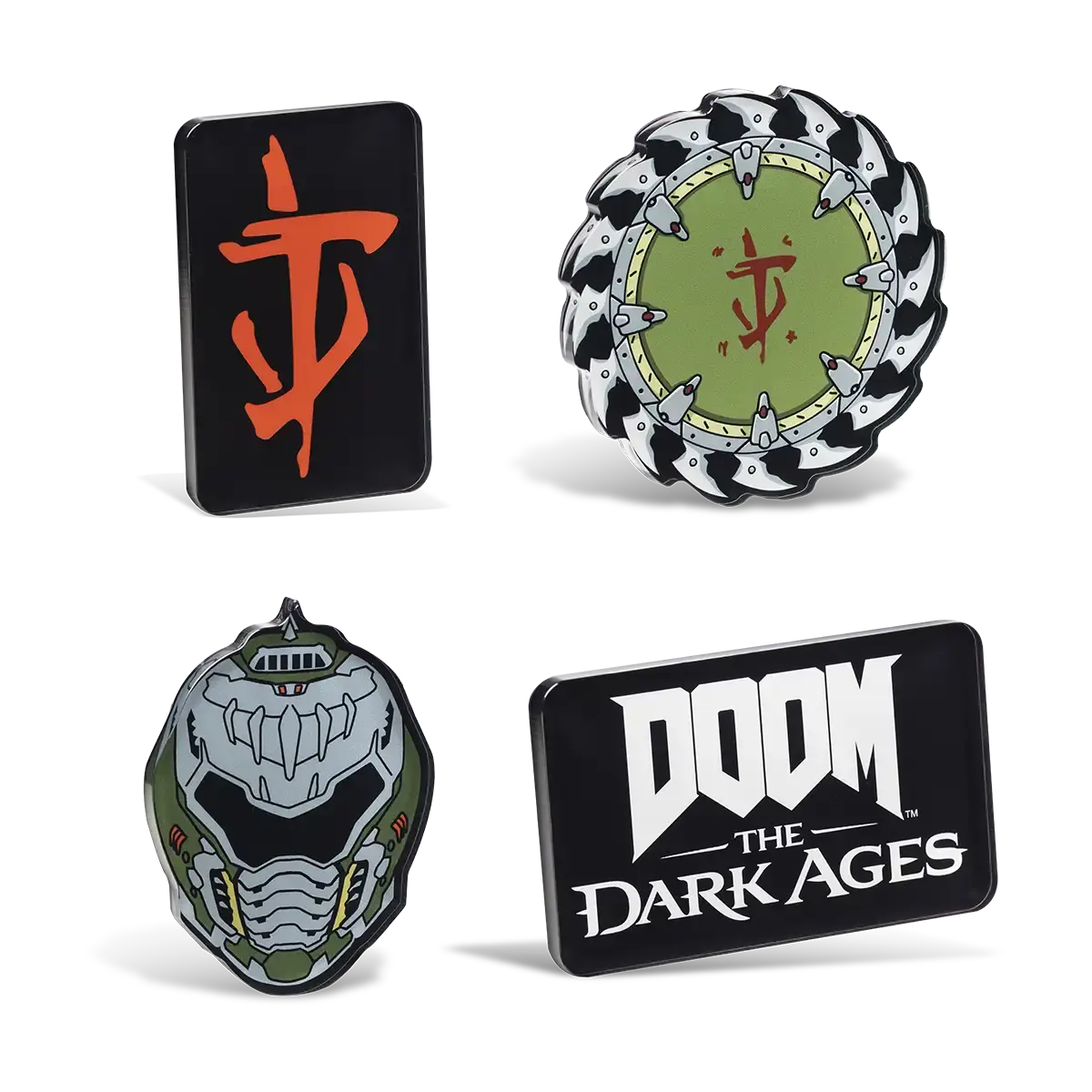 Doom The Dark Ages Magnet Set "Icons" Cover Doom The Dark Ages Magnet Set "Icons" Cover
