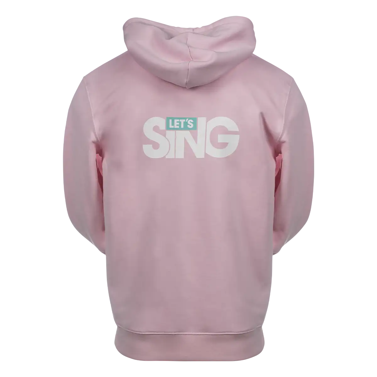 Let's Sing Hoodie Logo Cotton Pink M Image 2 Let's Sing Hoodie Logo Cotton Pink M Image 2