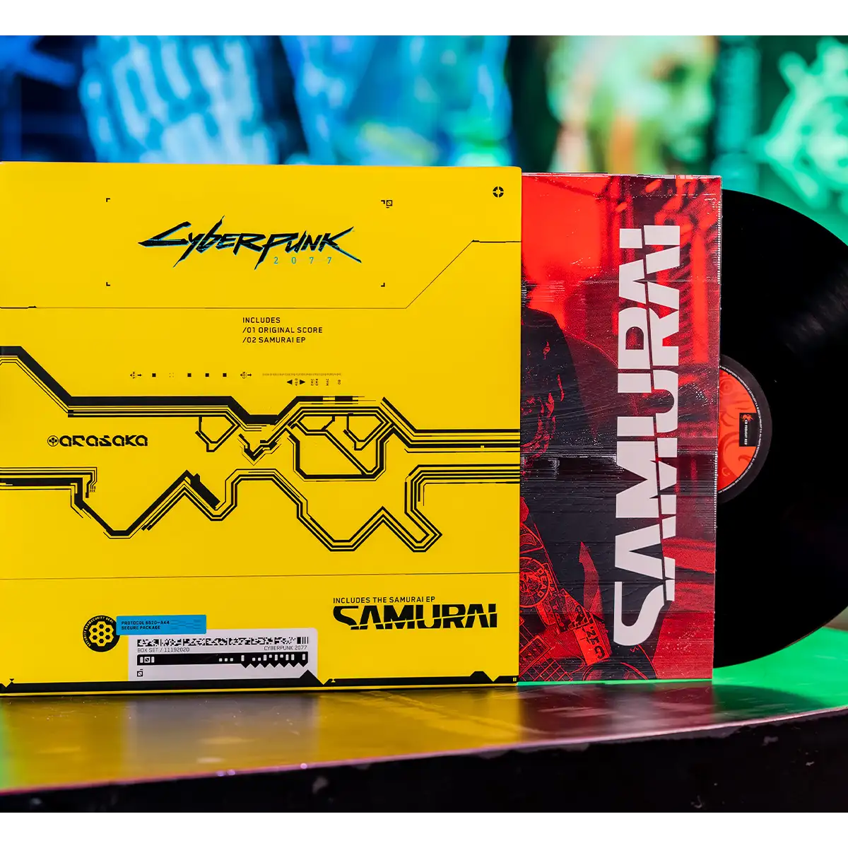 CYBERPUNK 2077 VINYL 3LP SET CYBERPUNK 2077 VINYL 3LP SET