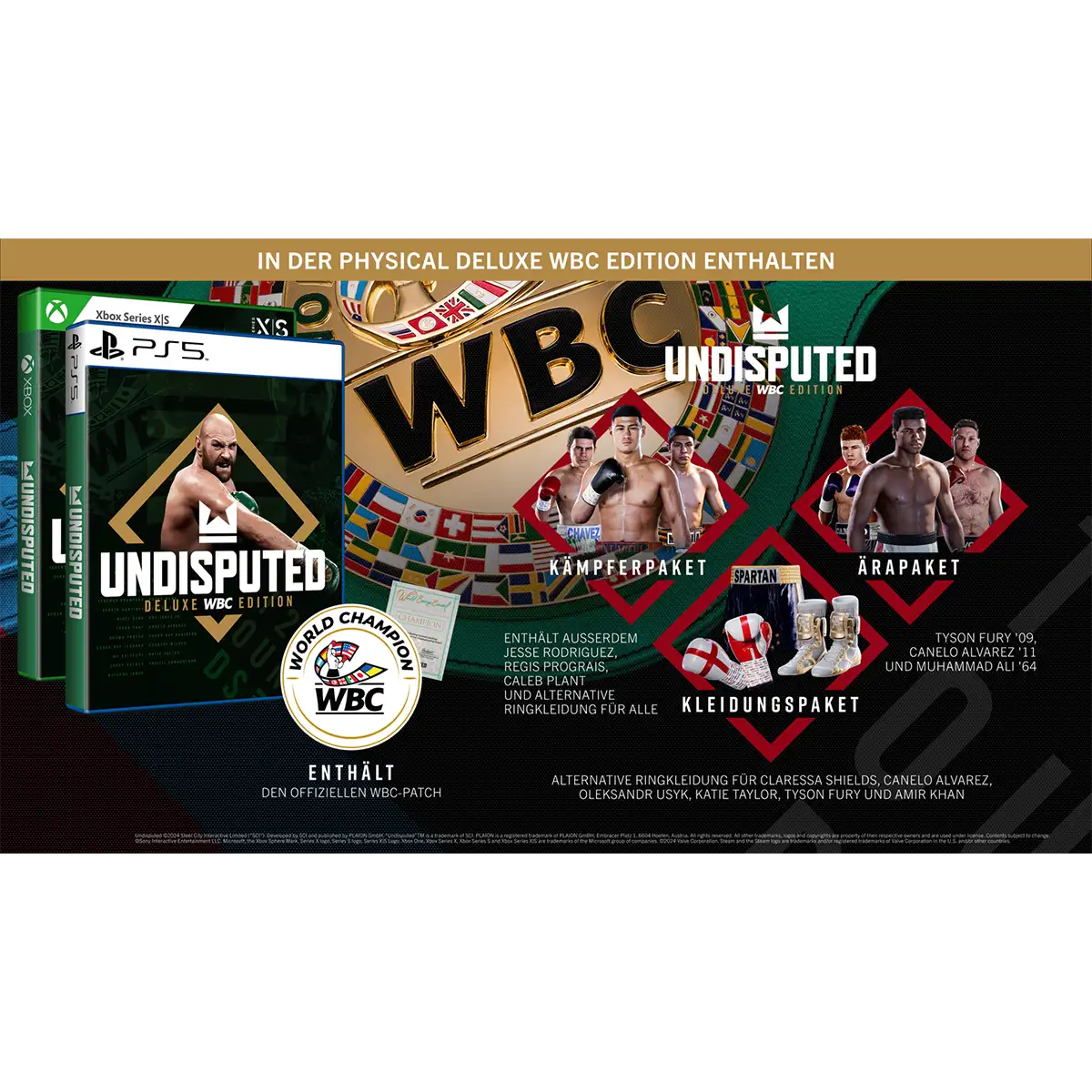 Undisputed Deluxe WBC Edition (PS5) Undisputed Deluxe WBC Edition (PS5)