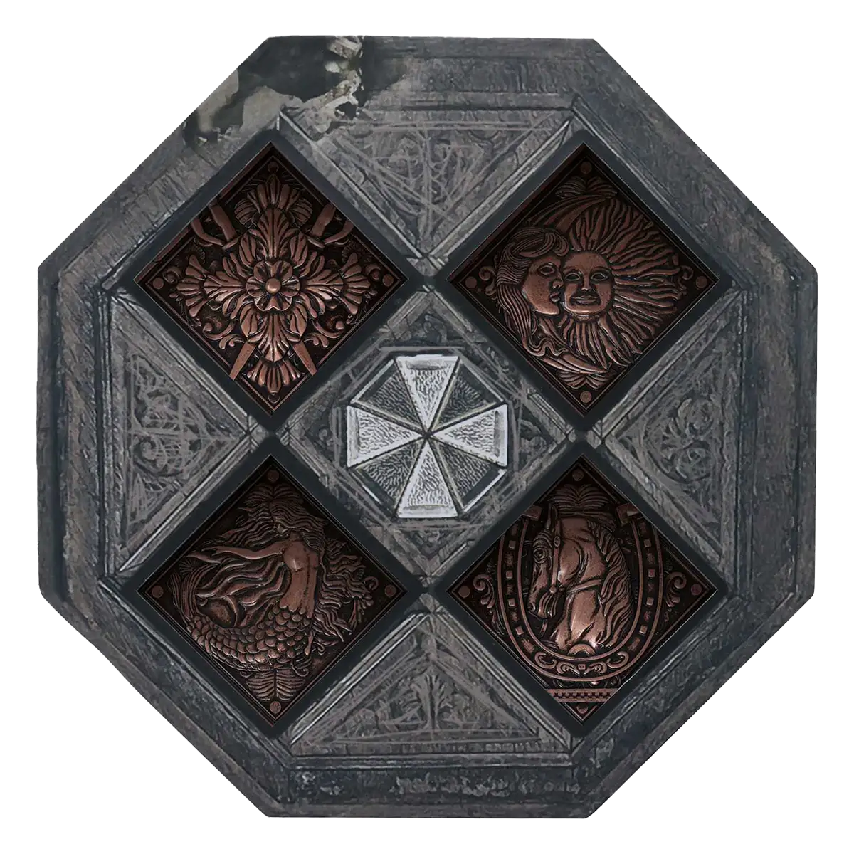 Resident Evil Village Replica House Crest Medallion Collection Resident Evil Village Replica House Crest Medallion Collection