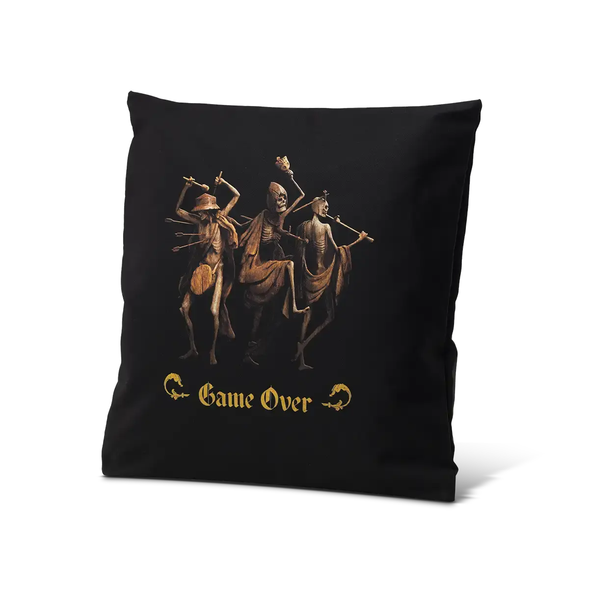 Kingdom Come: Deliverance II Kissen "Game Over" Schwarz Kingdom Come: Deliverance II Kissen "Game Over" Schwarz